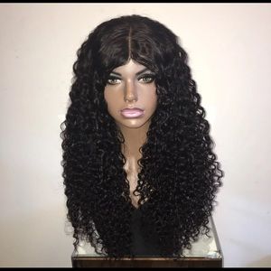 Brazilian Curly Wig With Lace Frontal
